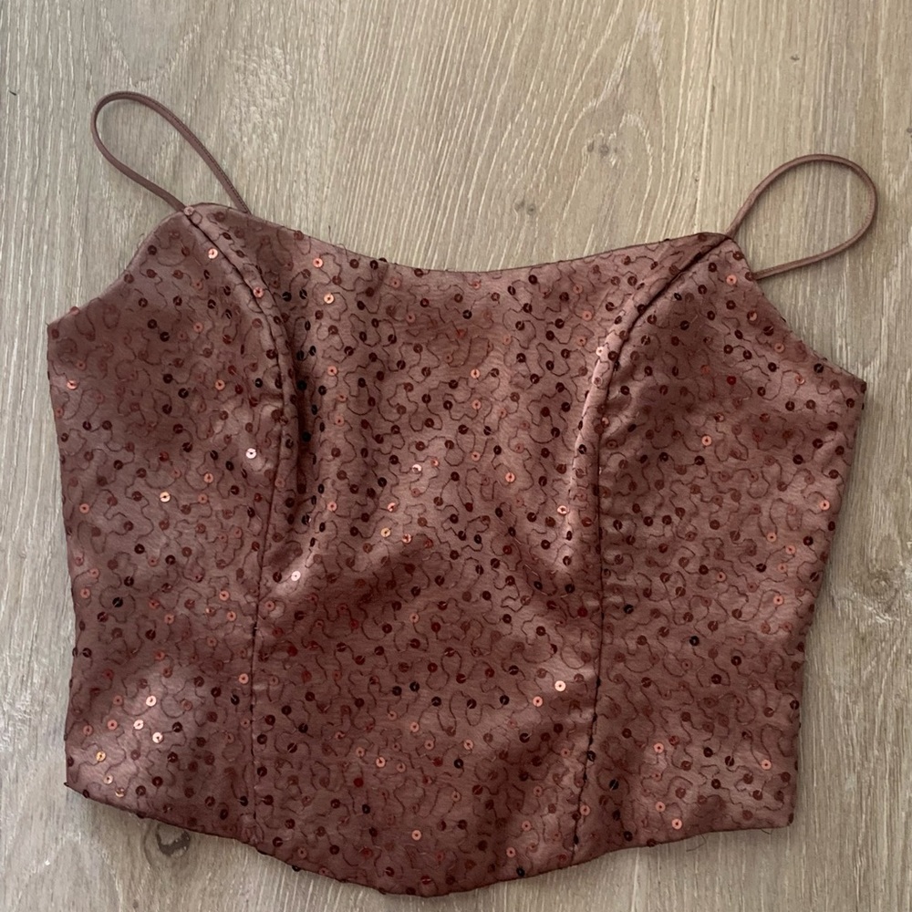 Vintage corset top